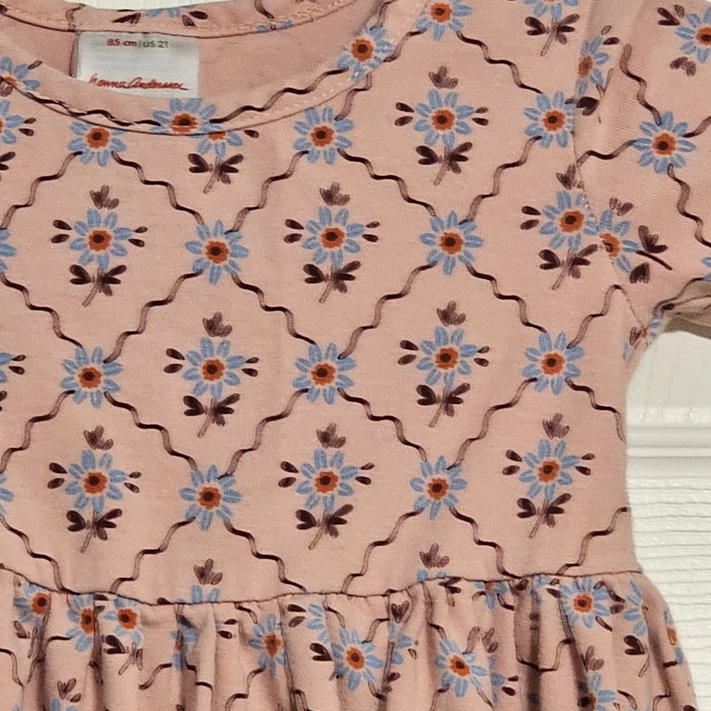 Hanna Andersson BUNDLE of 2 Organic Cotton Play Dresses (Total MSRP $88) 2T - Picture 9 of 13